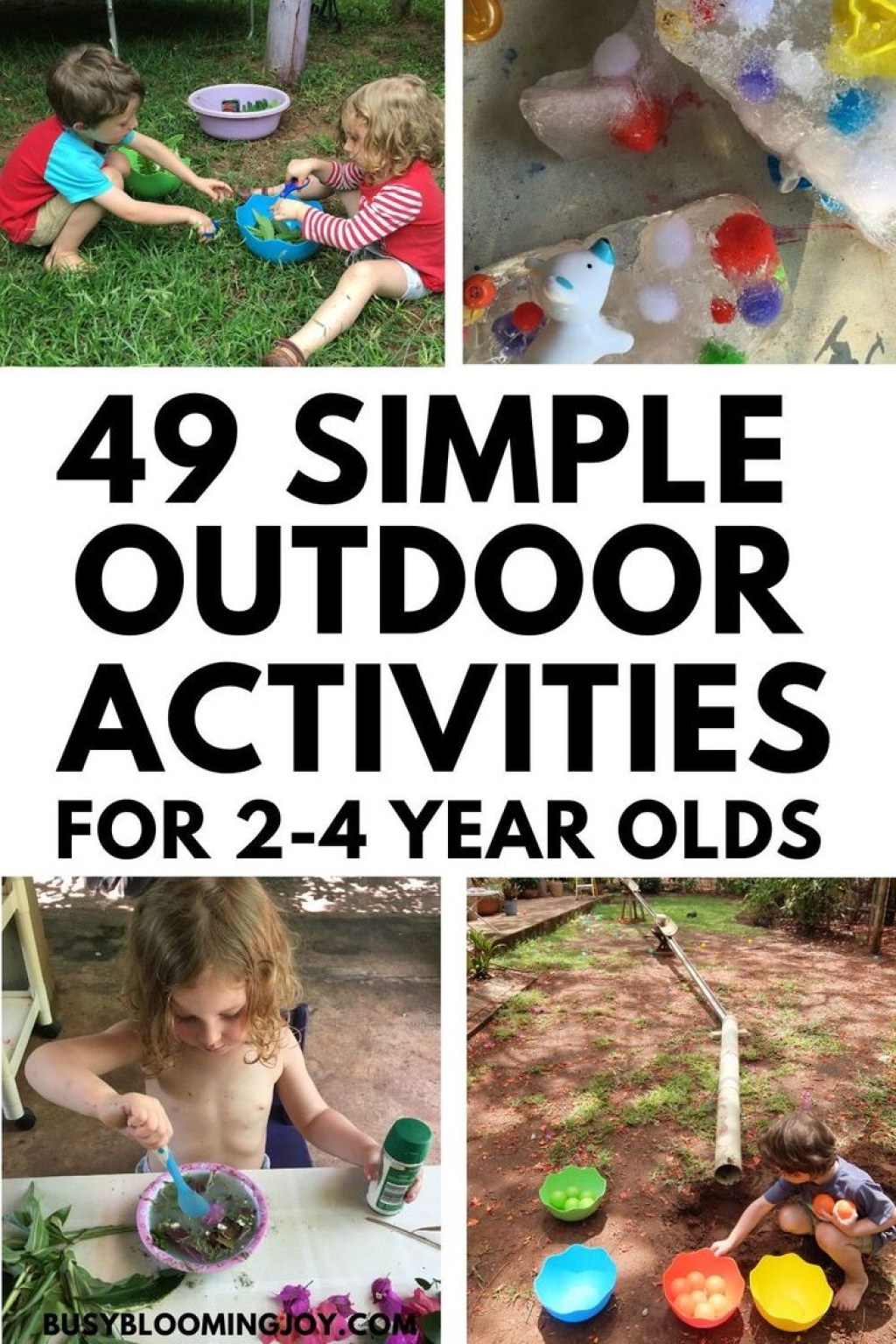 outdoor activities 3 years - Pinterest